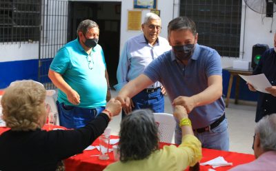 FERNANDO GRAY RECORRIÓ DOS INSTITUCIONES SOCIALES DEL DISTRITO