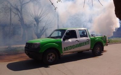 FUMIGACIÓN EN ESTEBAN ECHEVERRÍA