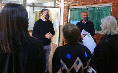 FERNANDO GRAY VISITÓ EL COLEGIO ALVEAR DE MONTE GRANDE