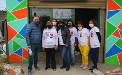 FERNANDO GRAY CONTINUÓ RECORRIENDO EL BARRIO BAFICO DE MONTE GRANDE SUR