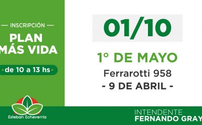 ESTEBAN ECHEVERRÍA PRESENTE EN 9 DE ABRIL