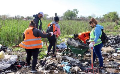JORNADA DE LIMPIEZA EN LA RESERVA LAGUNA DE ROCHA