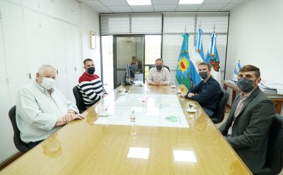FERNANDO GRAY SE REUNIÓ CON REPRESENTANTES DE EMPRESAS QUE SE INSTALARÁN EN EL DISTRITO