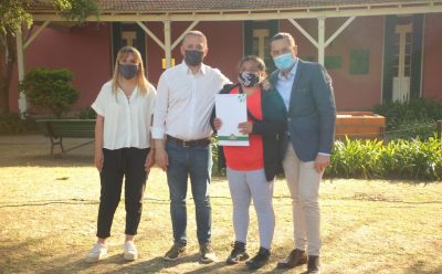 FERNANDO GRAY OTORGÓ 35 BOLETOS DE COMPRAVENTA A FAMILIAS DEL BARRIO LOS NIÑOS DE LUIS GUILLÓN