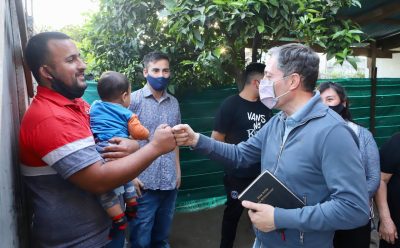 FERNANDO GRAY VISITÓ EN SU ANIVERSARIO LA IGLESIA EVANGÉLICA UNIDA PALABRA DE DIOS