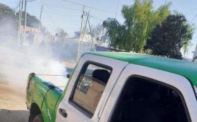 CONTINÚAN LAS ACCIONES CONTRA EL DENGUE EN EL JAGÜEL