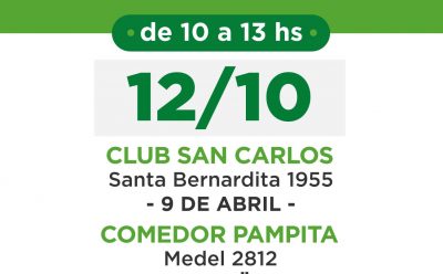 CONTINÚAN LAS JORNADAS DE INSCRIPCIÓN AL PLAN MÁS VIDA EN ESTEBAN ECHEVERRÍA