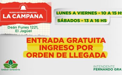 NUEVOS HORARIOS DE VISITAS GUIADAS EN EL MUSEO HISTÓRICO LA CAMPANA