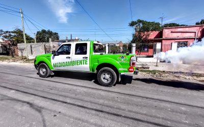 SE INTENSIFICAN LAS TAREAS DE FUMIGACIÓN EN EL DISTRITO