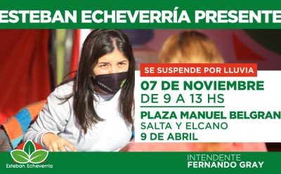 NUEVA JORNADA DEL OPERATIVO ESTEBAN ECHEVERRÍA PRESENTE