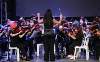 ESTEBAN ECHEVERRÍA PRESENTÓ LA NUEVA ORQUESTA INFANTO JUVENIL