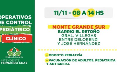 NUEVO OPERATIVO DE SALUD GENERAL PARA TODAS LAS EDADES