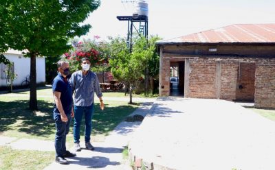 FERNANDO GRAY CONTINUÓ SU RECORRIDA POR INSTITUCIONES DEL BARRIO LAS HERAS