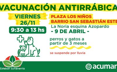 OPERATIVO DE ZOONOSIS EN 9 DE ABRIL