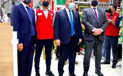 FERNANDO GRAY JUNTO A JUAN MANZUR Y MATÍAS KULFAS EN LA INAUGURACIÓN DE NUEVA SUCURSAL DE EASY