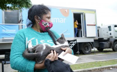 MÁS DE 200 MASCOTAS ATENDIDAS EN EL OPERATIVO VETERINARIO DE 9 DE ABRIL