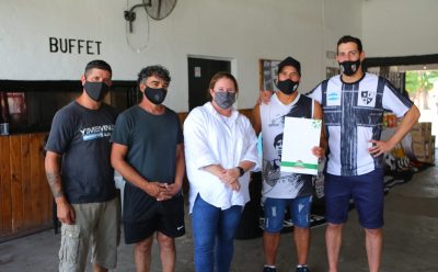 EL MUNICIPIO ENTREGÓ UN SUBSIDIO  A LA SOCIEDAD DE FOMENTO GENDARMERÍA NACIONAL DE ESTEBAN ECHEVERRÍA