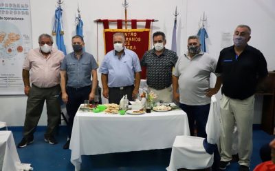 FERNANDO GRAY PARTICIPÓ DE LA DESPEDIDA DE AÑO EN EL CENTRO DE VETERANOS DE GUERRA