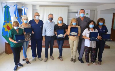 FERNANDO GRAY DESTACÓ LA LABOR DEL PERSONAL DE SALUD DEL HOSPITAL SANTAMARINA