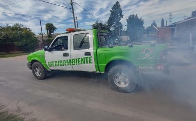 TAREAS DE FUMIGACIÓN EN EL DISTRITO