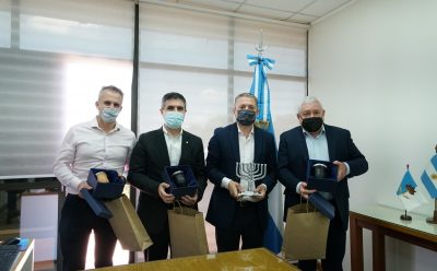 FERNANDO GRAY SE REUNIÓ CON REPRESENTANTES DE LA DAIA