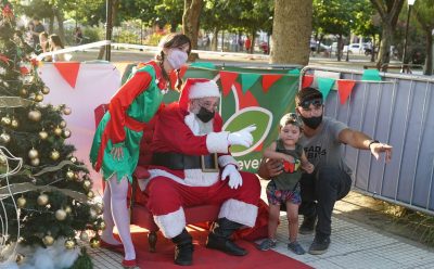 MÁS DE 2.500 CHICAS Y CHICOS YA VISITARON A PAPÁ NOEL EN ESTEBAN ECHEVERRÍA