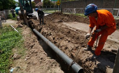 REFUERZO DE LA RED PRIMARIA DE AGUA POTABLE EN 9 DE ABRIL