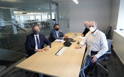 FERNANDO GRAY SE REUNIÓ CON EL REPRESENTANTE DEL BID EN ARGENTINA