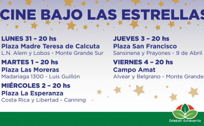 SEMANA DE CINE AL AIRE LIBRE