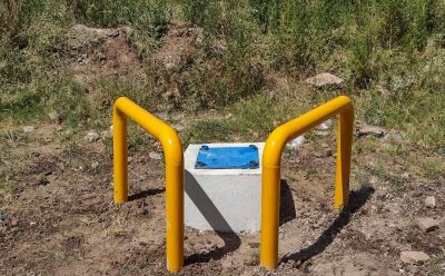 AYSA INICIÓ LOS CATEOS PARA CONSTRUIR LA RED DE AGUA POTABLE EN EL BARRIO SANTA ISABEL