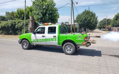 AVANZAN LOS OPERATIVOS DE FUMIGACIÓN EN ESTEBAN ECHEVERRÍA