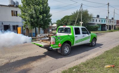 CONTINÚAN LAS ACCIONES CONTRA EL DENGUE EN ESTEBAN ECHEVERRÍA