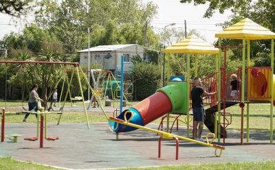 EL MUNICIPIO REALIZÓ OBRAS DE REMODELACIÓN EN LA PLAZA LA ESPERANZA DE CANNING
