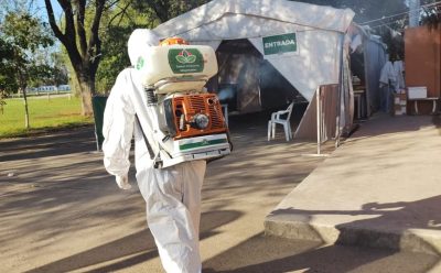 NUEVOS OPERATIVOS DE DESINFECCIÓN EN ESTEBAN ECHEVERRÍA