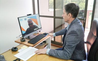 FERNANDO GRAY SE REUNIÓ CON EL REPRESENTANTE DE LA OPS/OMS ARGENTINA