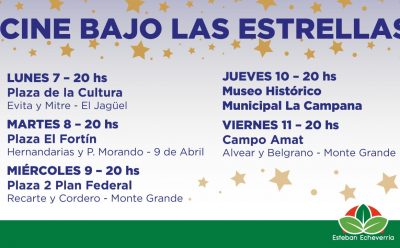 CONTINÚA EL CICLO DE “CINE BAJO LAS ESTRELLAS”