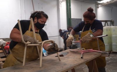 RESTAURACIÓN DE MOBILIARIO DE LOS CAI DE ESTEBAN ECHEVERRÍA