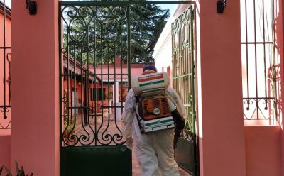 OPERATIVOS DE DESINFECCIÓN EN VACUNATORIOS Y CENTROS DE TESTEO