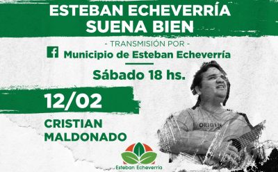CRISTIAN MALDONADO Y UNA TARDE DE TRADICIÓN EN ESTEBAN ECHEVERRÍA SUENA BIEN