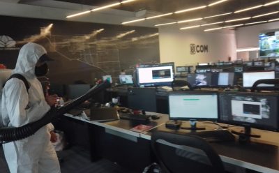 OPERATIVOS DE DESINFECCIÓN EN ESTEBAN ECHEVERRÍA