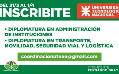 SE ABRE LA INSCRIPCIÓN PARA LAS DIPLOMATURAS DE LA UTN