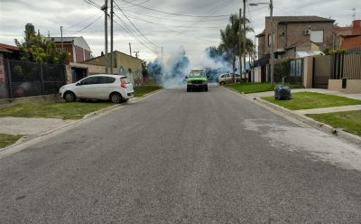 EL MUNICIPIO REALIZA TAREAS DE FUMIGACIÓN PARA PREVENIR ENFERMEDADES VIRALES