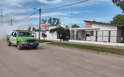 EL MUNICIPIO AVANZA CON LAS TAREAS DE FUMIGACIÓN EN LOS BARRIOS