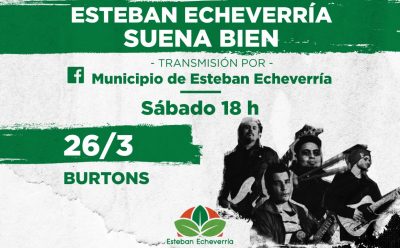 NUEVA EMISIÓN DE ESTEBAN ECHEVERRÍA SUENA BIEN