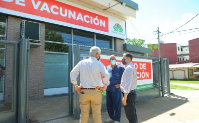 FERNANDO GRAY RECORRIÓ DOS NUEVAS SEDES DE VACUNATORIOS DE COVID-19