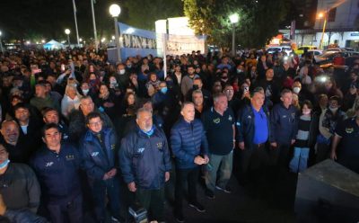 FERNANDO GRAY JUNTO A VETERANOS EN UN NUEVO ANIVERSARIO DE LA GUERRA DE MALVINAS