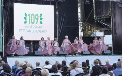 CON ESPECTÁCULOS MUSICALES, ESTEBAN ECHEVERRÍA FESTEJA SUS 109 AÑOS DE HISTORIA
