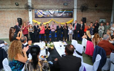 FERNANDO GRAY EN LA CONMEMORACIÓN DEL 60.° ANIVERSARIO DE LA FUNDACIÓN DEL CLUB DE LEONES DE MONTE GRANDE