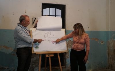 REUNIÓN CON VECINAS Y VECINOS DE EL JAGÜEL POR OBRAS DE CLOACAS