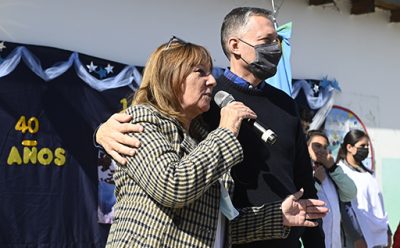 FERNANDO GRAY PARTICIPÓ DE LOS FESTEJOS POR LOS 60 AÑOS DE LA EP N.° 27